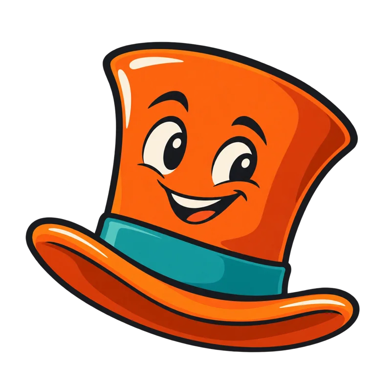 Friendly Mad Hat Media mascot
